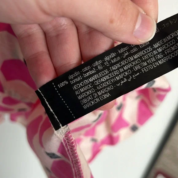 Zara Pink 3/4 Sleeve Shift Dress - Picture 4 of 5